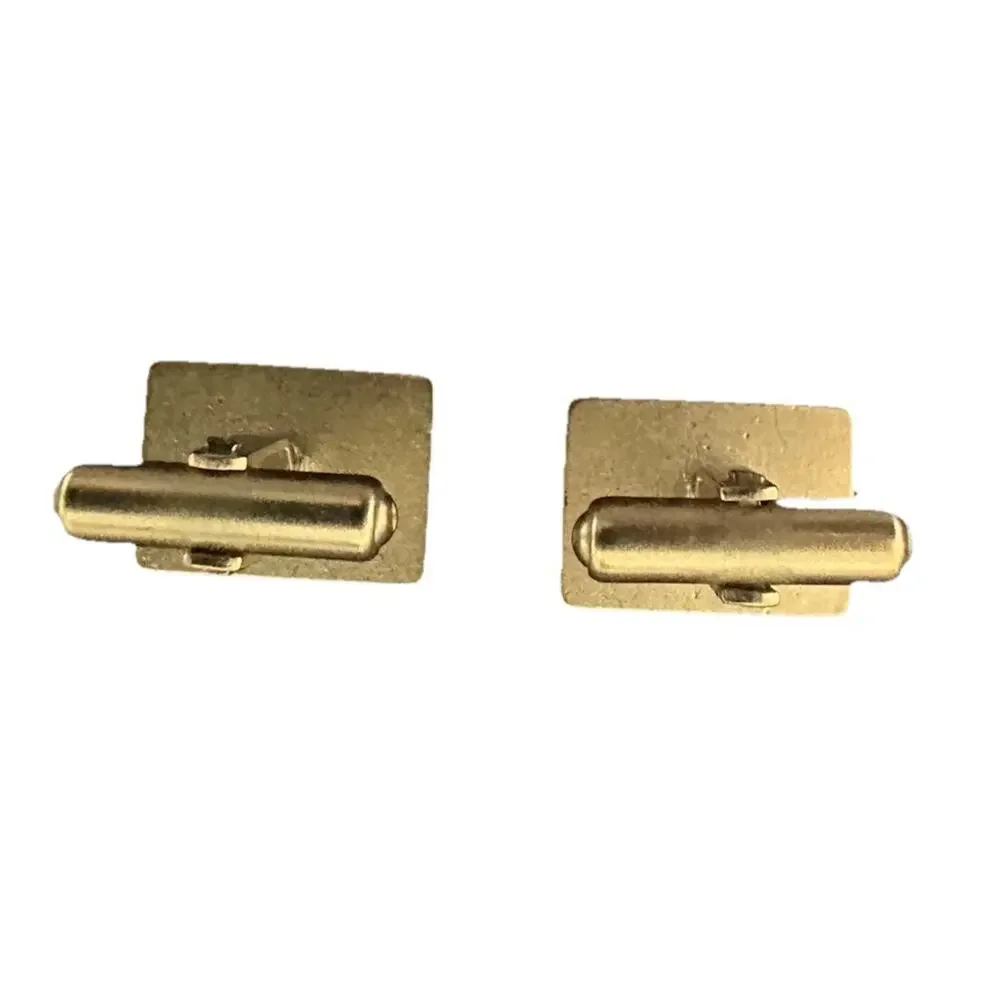 Colours by Alexander Julian Cufflinks Green Grey Red Gold In Original Box 1980’s